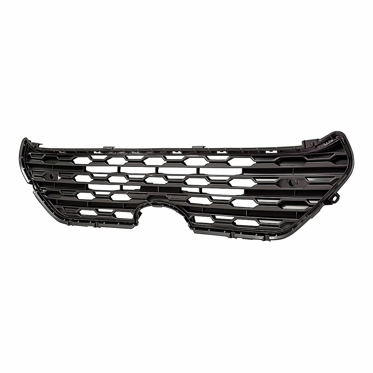 2019-2025 Toyota Rav4 Grille Front Gloss Gray Hexagon Pattern With Sensor Without Camera For Ltd Model – Side View (TO1200440)