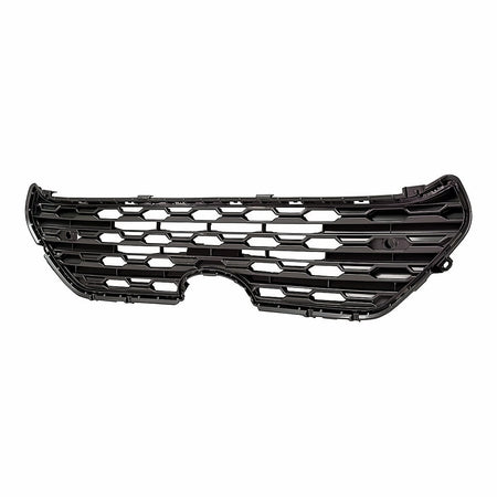 2019-2025 Toyota Rav4 Grille Front Gloss Gray Hexagon Pattern With Sensor Without Camera For Ltd Model – Side View (TO1200440)