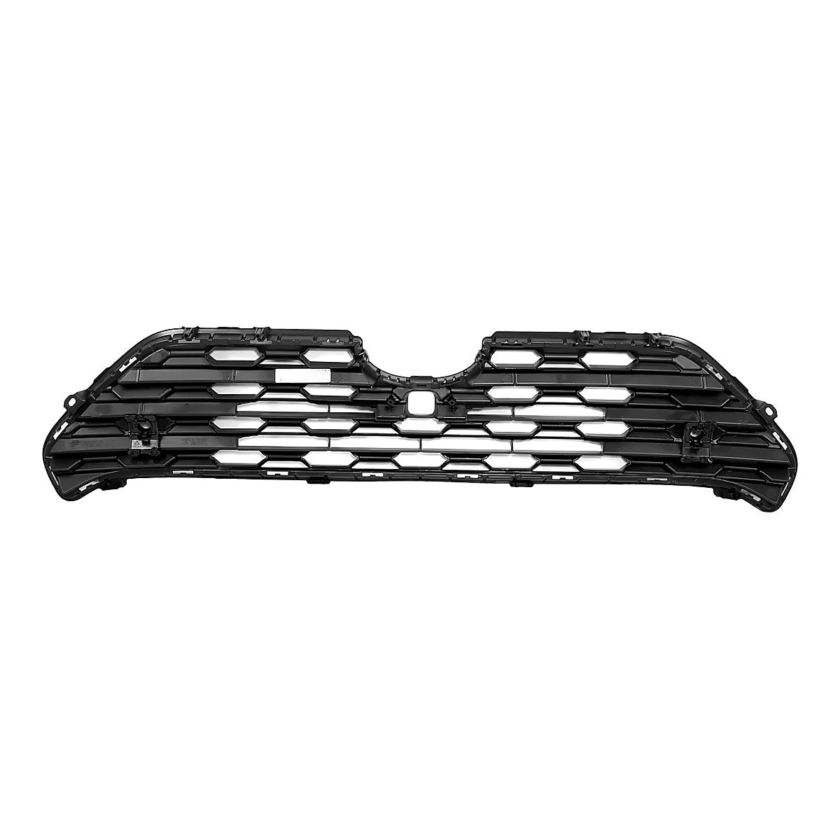 2019-2025 Toyota Rav4 Grille Front Gloss Gray Hexagon Pattern With Sensor/Camera For Ltd Model – Back View (TO1200441)