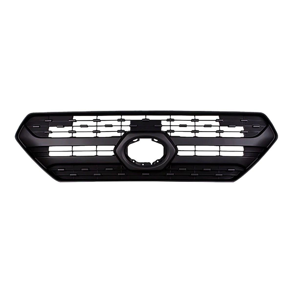 2019-2024 Toyota Rav4 Grille Front Double Bar Pattern Without Sensor/Camera For Adventure/Trd/Trail – Front View (TO1200445)