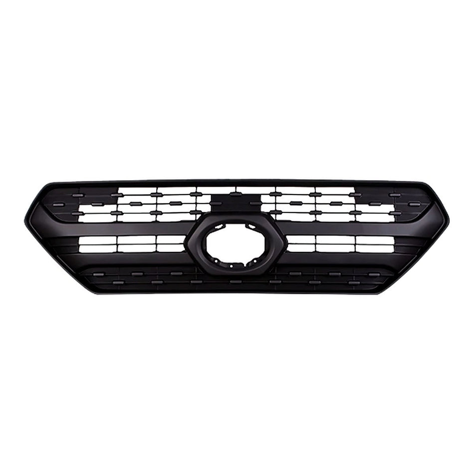2019-2024 Toyota Rav4 Grille Front Double Bar Pattern Without Sensor/Camera For Adventure/Trd/Trail – Front View (TO1200445)