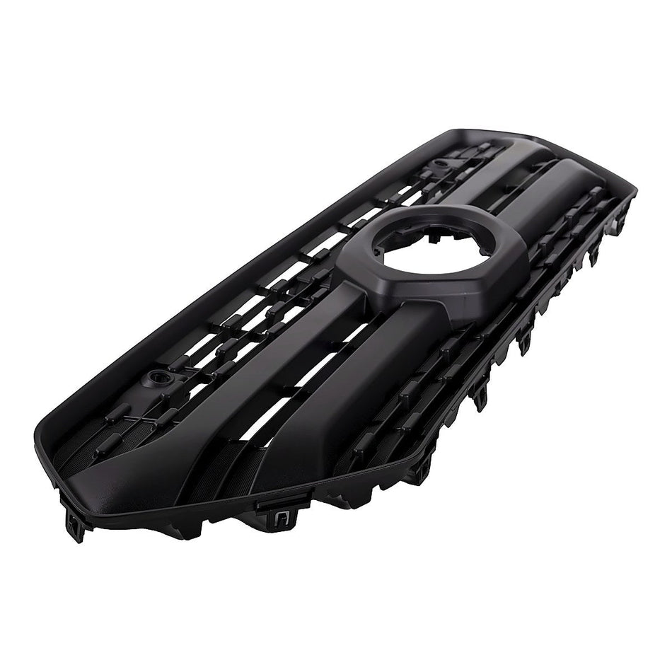 2019-2024 Toyota Rav4 Grille Front Double Bar Pattern Without Camera With Sensor For Adventure/Trd/Trail – Side View (TO1200446)