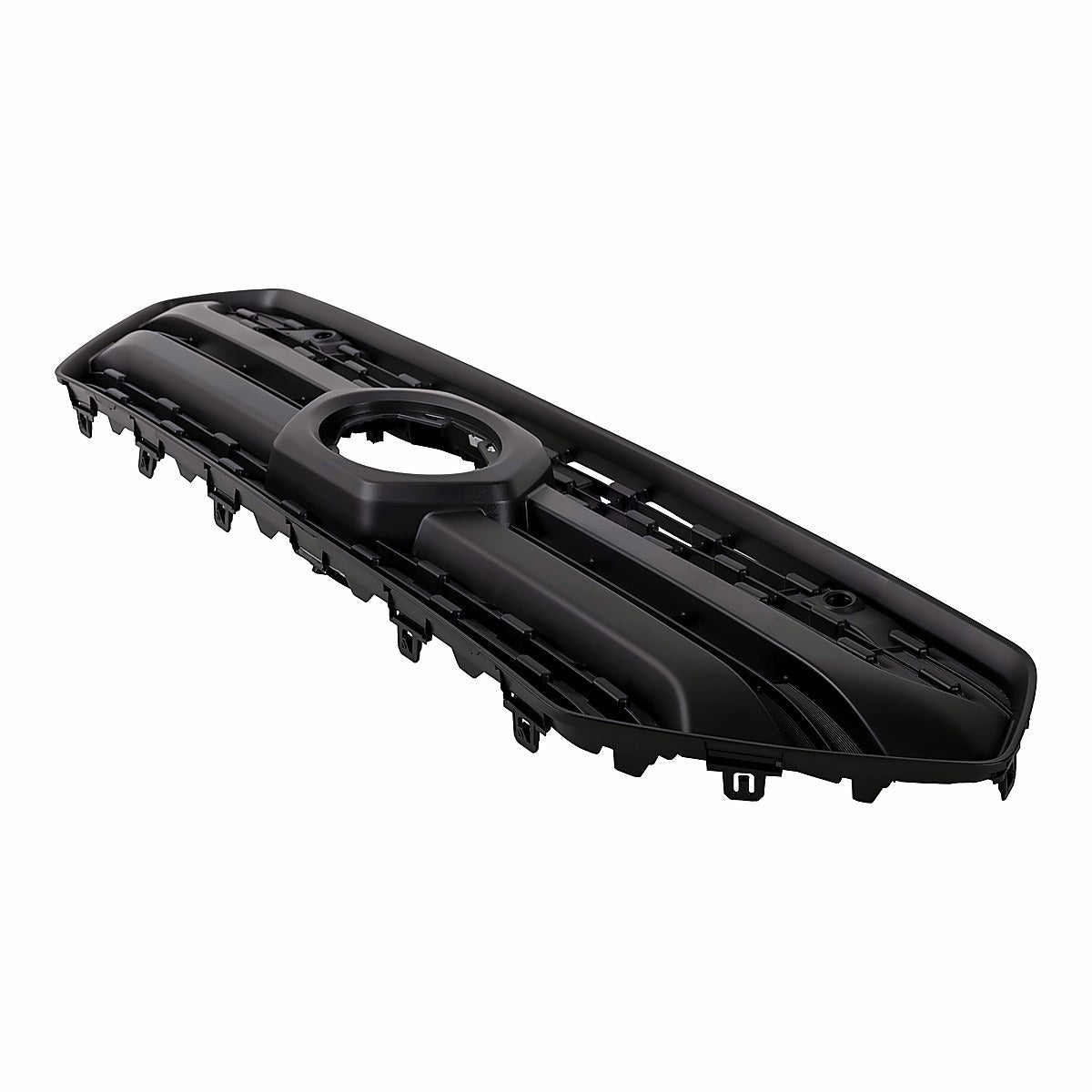 2019-2024 Toyota Rav4 Grille Front Double Bar Pattern Without Camera With Sensor For Adventure/Trd/Trail – Side View (TO1200446)