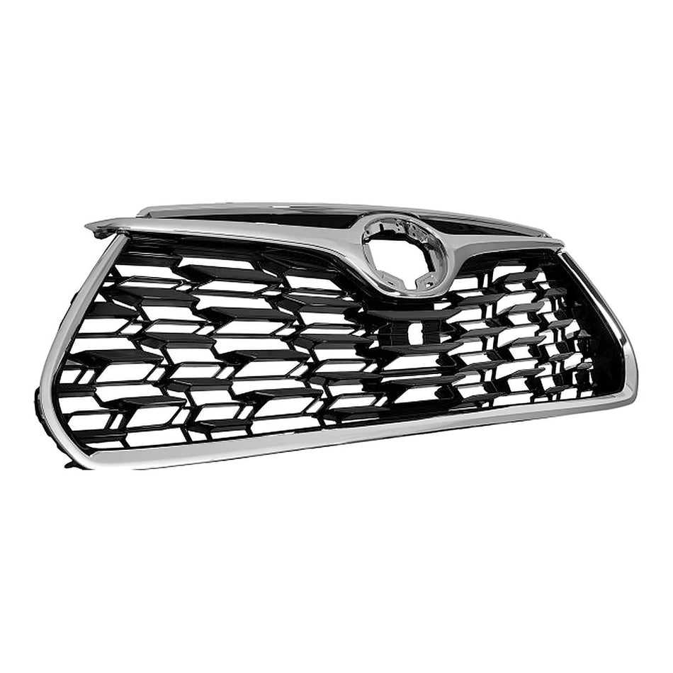 2020-2025 Toyota Highlander Hybrid Grille Front - side angle, Part TO1200457