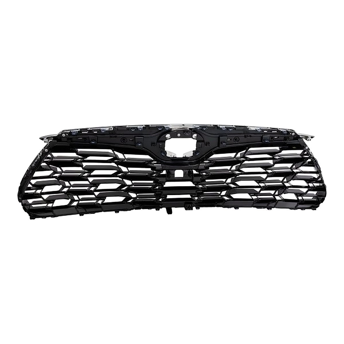 2020-2025 Toyota Highlander Grille Front Ptd Black With Chrome Molding / Camera For Platinum/ Ltd Models – Back View (TO1200457)