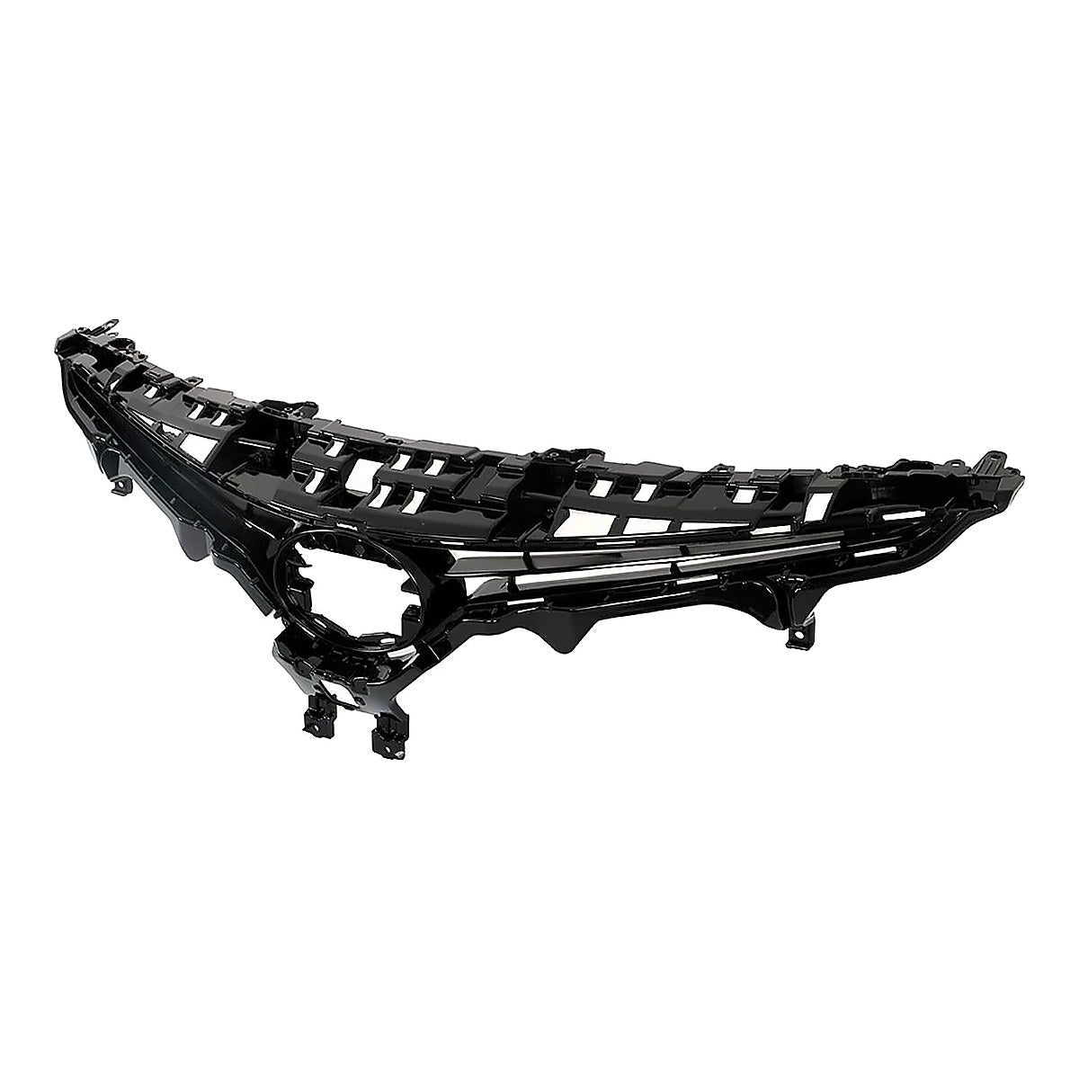 2021-2024 Toyota Camry Grille Front Upper Textured Black Se/Xse/Trd Models – Side View (TO1200467)