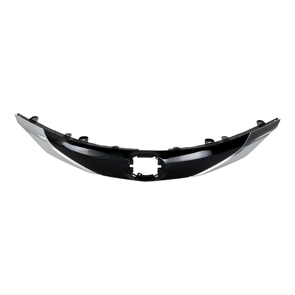 2021-2025 Toyota Sienna Grille Front Upper With Emblem / Mount Plate/Satin Moldings Xse/Ltd/Platinum/25Th Anniversary – Front View (TO1200472)