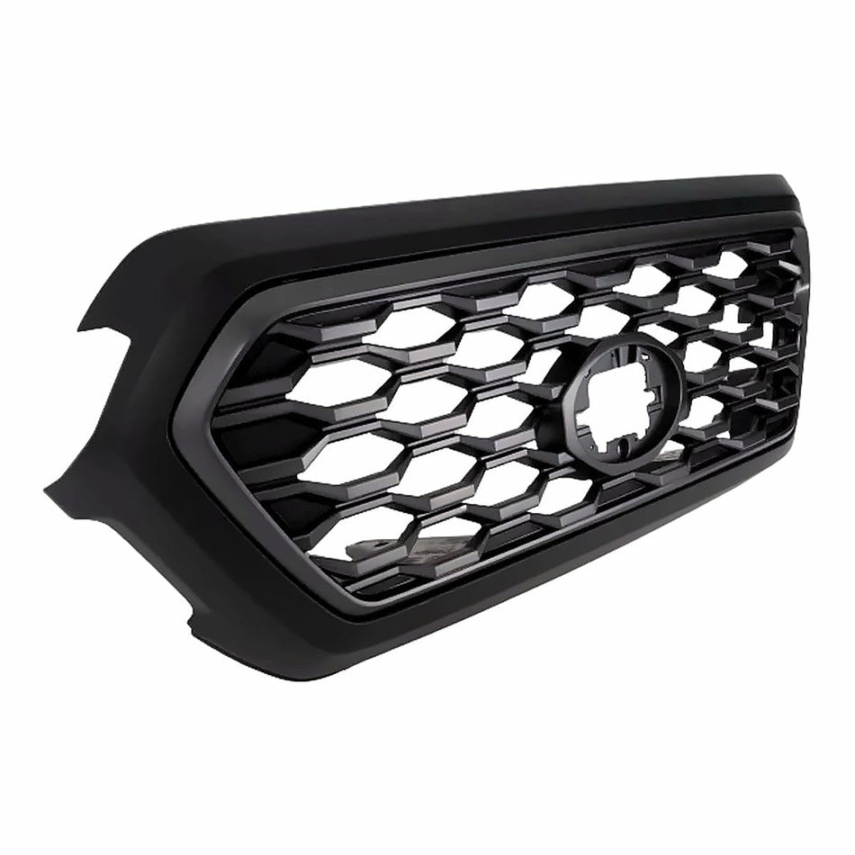 2020-2023 Toyota Tacoma Grille Front Ptd With Dark Gray Honeycomb Center/Chrome Outer Molding For Trd Off-Road/Sprt – Side View (TO1200473)