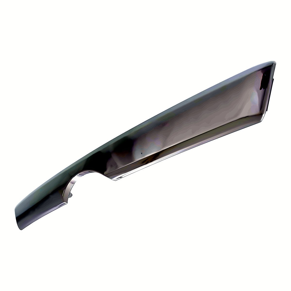 2014-2024 Toyota 4Runner Grille Molding Lower Chrome (Under Emblem Bumper Mounted) – Side View (TO1216103)