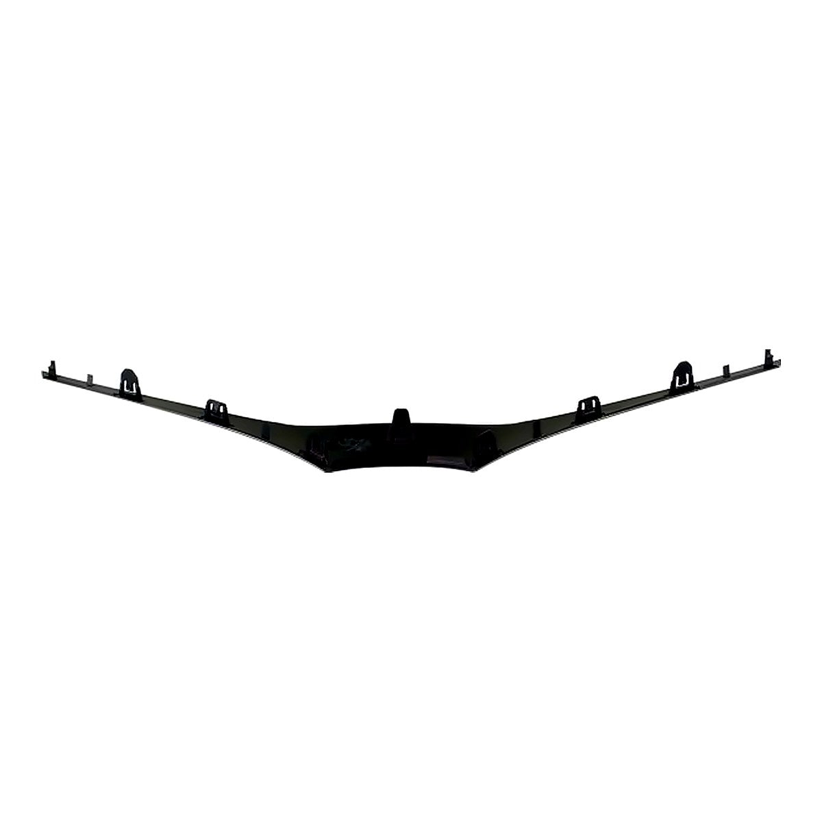 2015 Toyota Yaris_Hatchback Grille Upper Moulding Black Frontance Built – Back View (TO1217100)