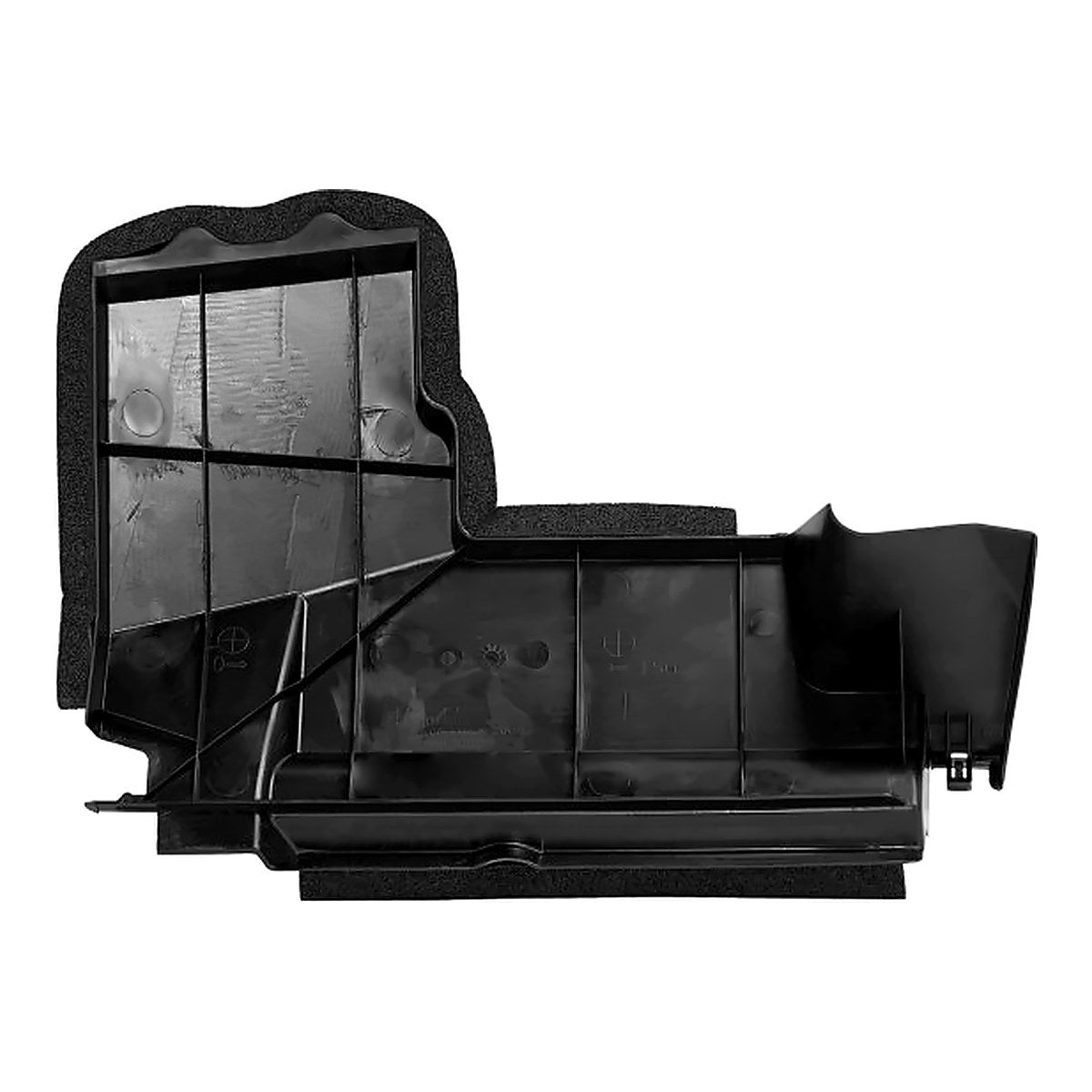 2018-2019 Toyota Chr Grille Air Deflector Driver Side Black – Back View (TO1218116)