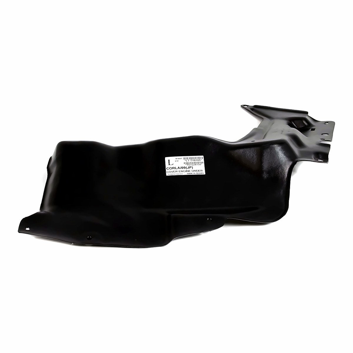 2009-2013 Toyota Corolla_Sedan Engine Splash Shield Driver Side Japan Built – Front View (TO1228154)
