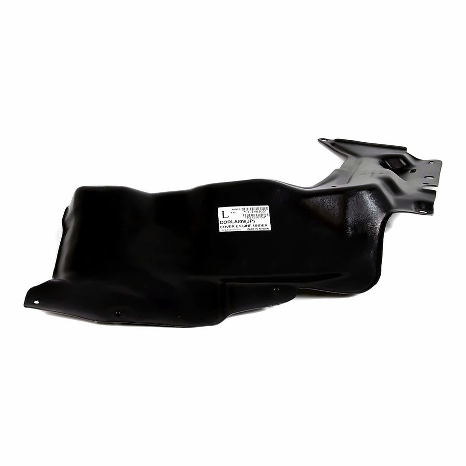 2009-2013 Toyota Corolla_Sedan Engine Splash Shield Driver Side Japan Built – Front View (TO1228154)