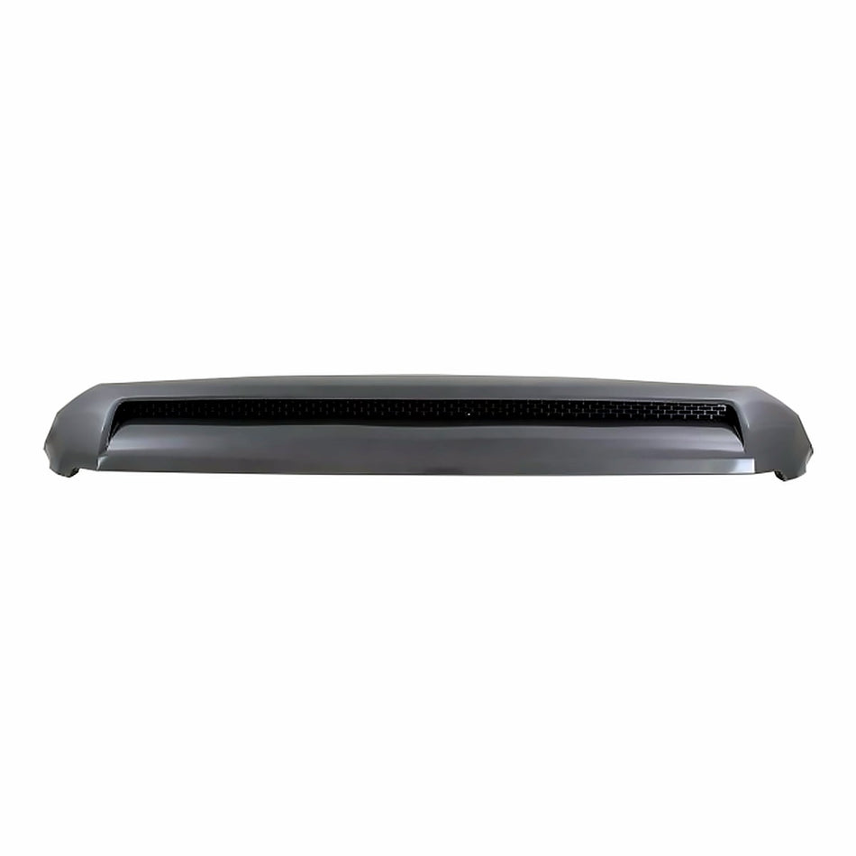 2014-2021 Toyota Tundra Hood Molding Matte-Black With Ptd Gray Mldg (Sr Model) – Front View (TO1231101)