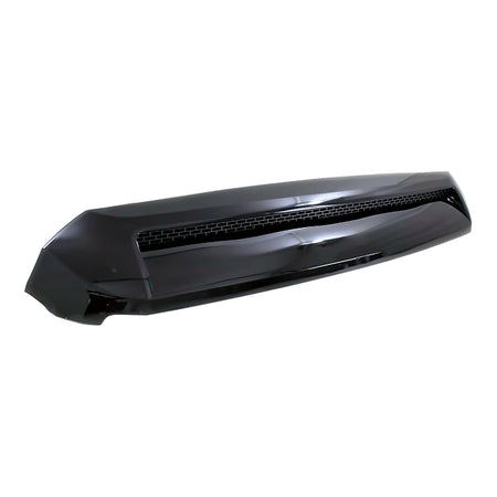 2014-2021 Toyota Tundra Hood Molding Matte-Black With Ptd Black Mldg (Platinum Model) – Angle View (TO1231102)