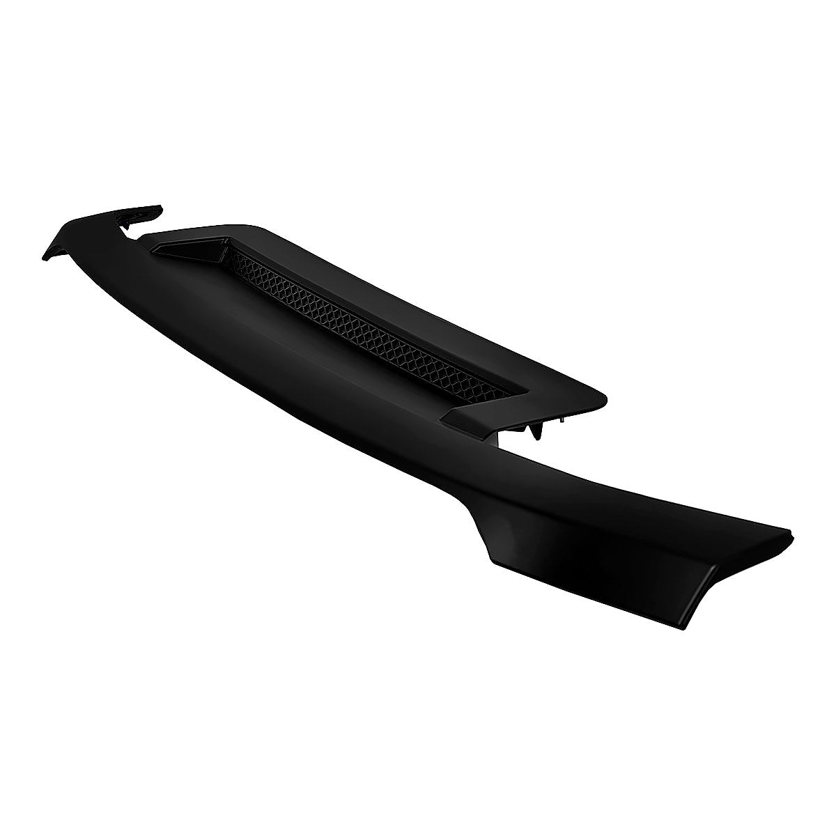 2007-2009 Toyota Fj_Cruiser Hood Molding Matte-Black – Side View (TO1235102)
