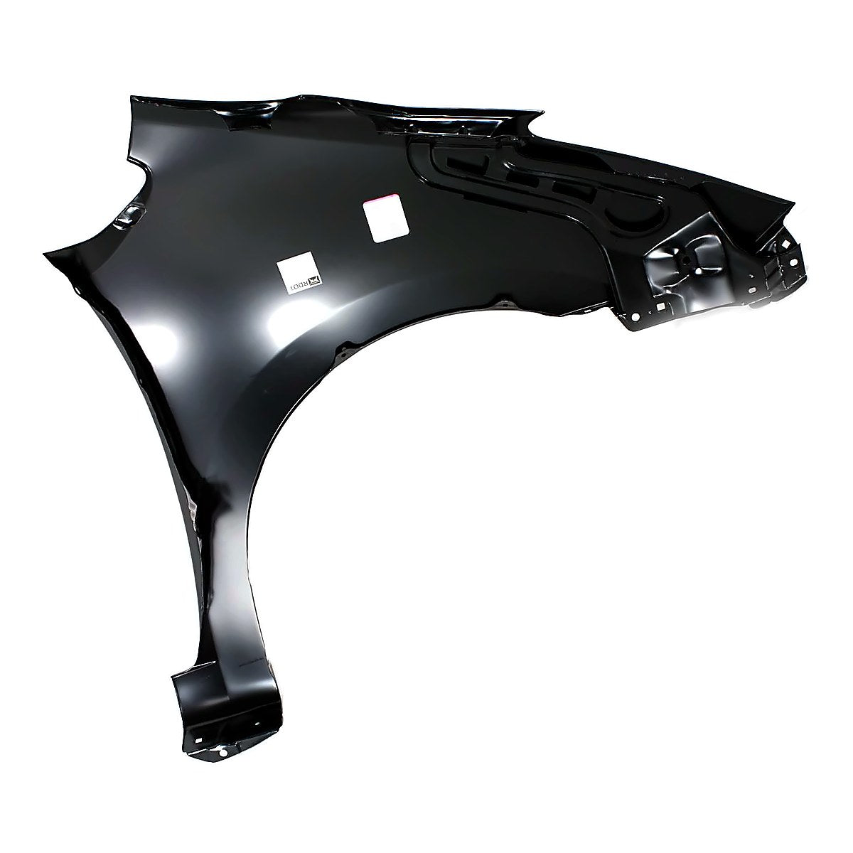 2004-2006 Toyota Prius Fender Front Driver Side Without Side Lamp Hole – Back View (TO1240205)