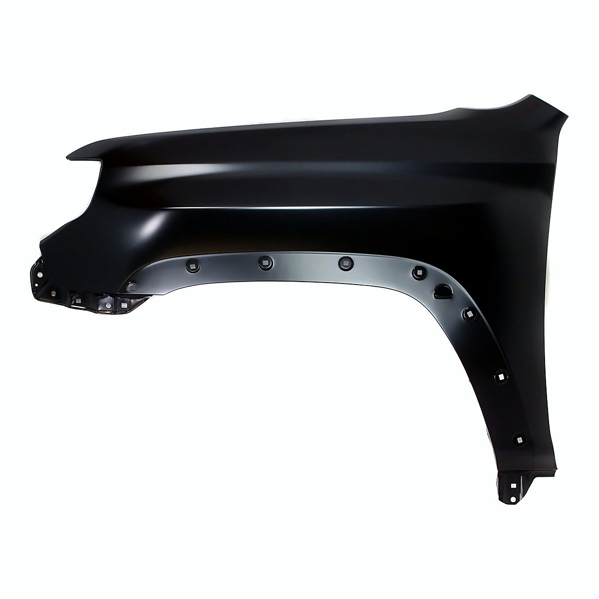 2010-2024 Toyota 4Runner Fender Front Driver Side Without Signal Lamp Holes – Front View (TO1240233)