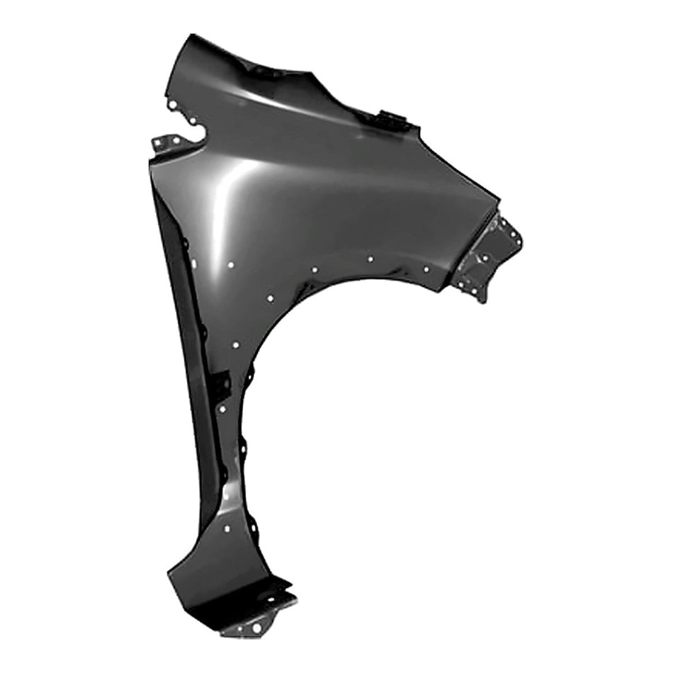 2018-2019 Toyota Prius_C Fender Front Driver Side Steel With Wheel Opening Moulding – Back View (TO1240270)