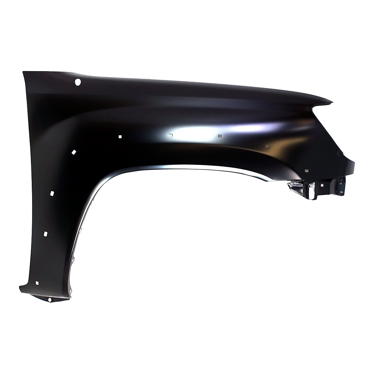 2005-2015 Toyota Tacoma Fender Front Passenger Side 4Wd With Flare Holes (Also Fits Rwd With Pre-Runner Package) – Front View (TO1241208)