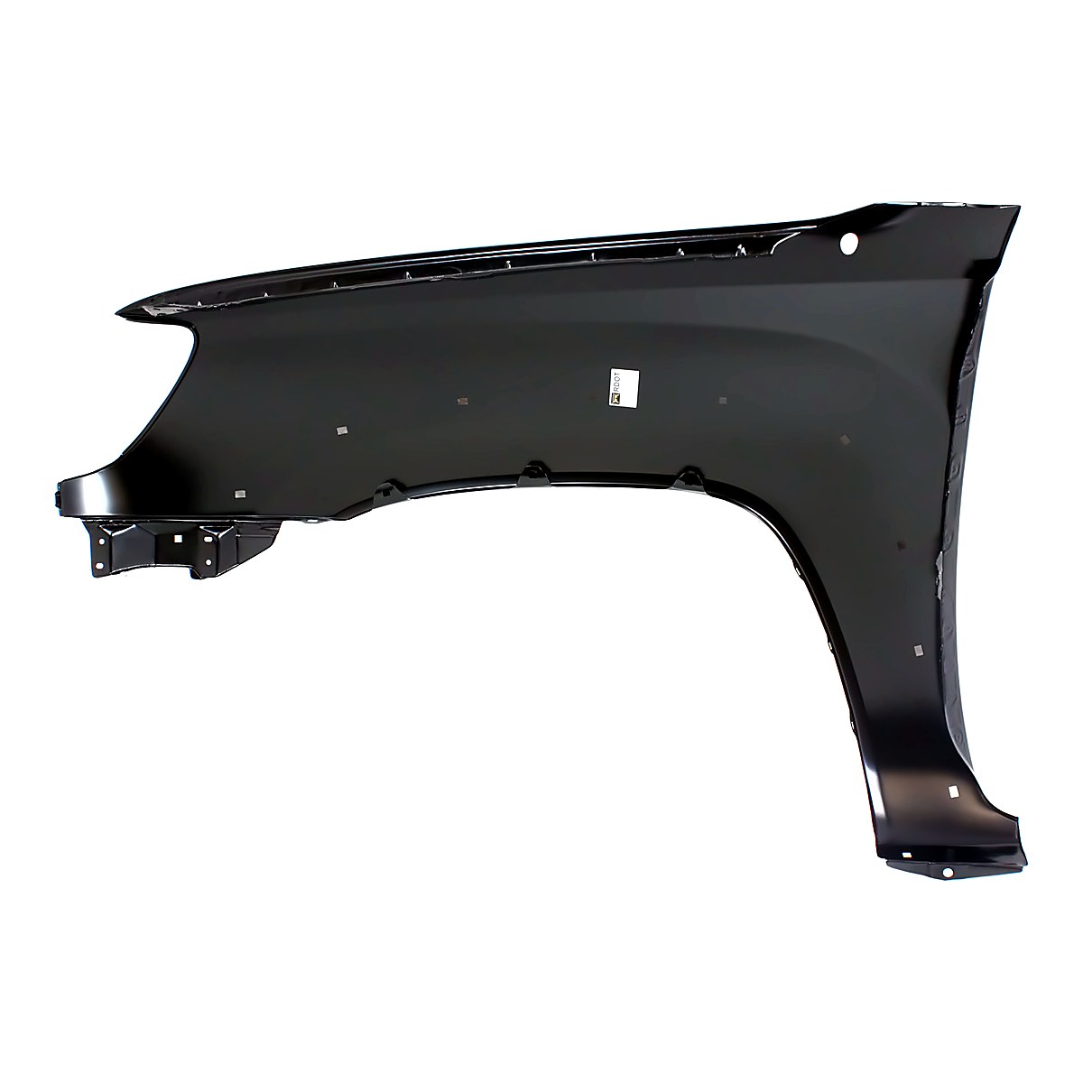 2005-2015 Toyota Tacoma Fender Front Passenger Side 4Wd With Flare Holes (Also Fits Rwd With Pre-Runner Package) – Back View (TO1241208)