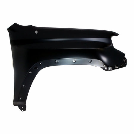 2010-2013 Toyota 4Runner Fender Front Passenger Side Without Signal Lamp Hole With Antenna Hole Steel – Front View (TO1241233)