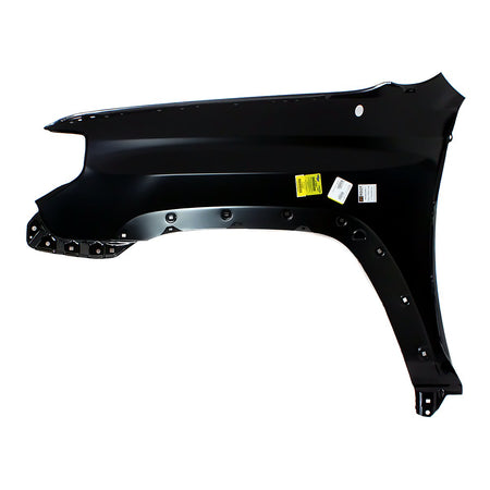 2010-2013 Toyota 4Runner Fender Front Passenger Side Without Signal Lamp Hole With Antenna Hole Steel – Back View (TO1241233)