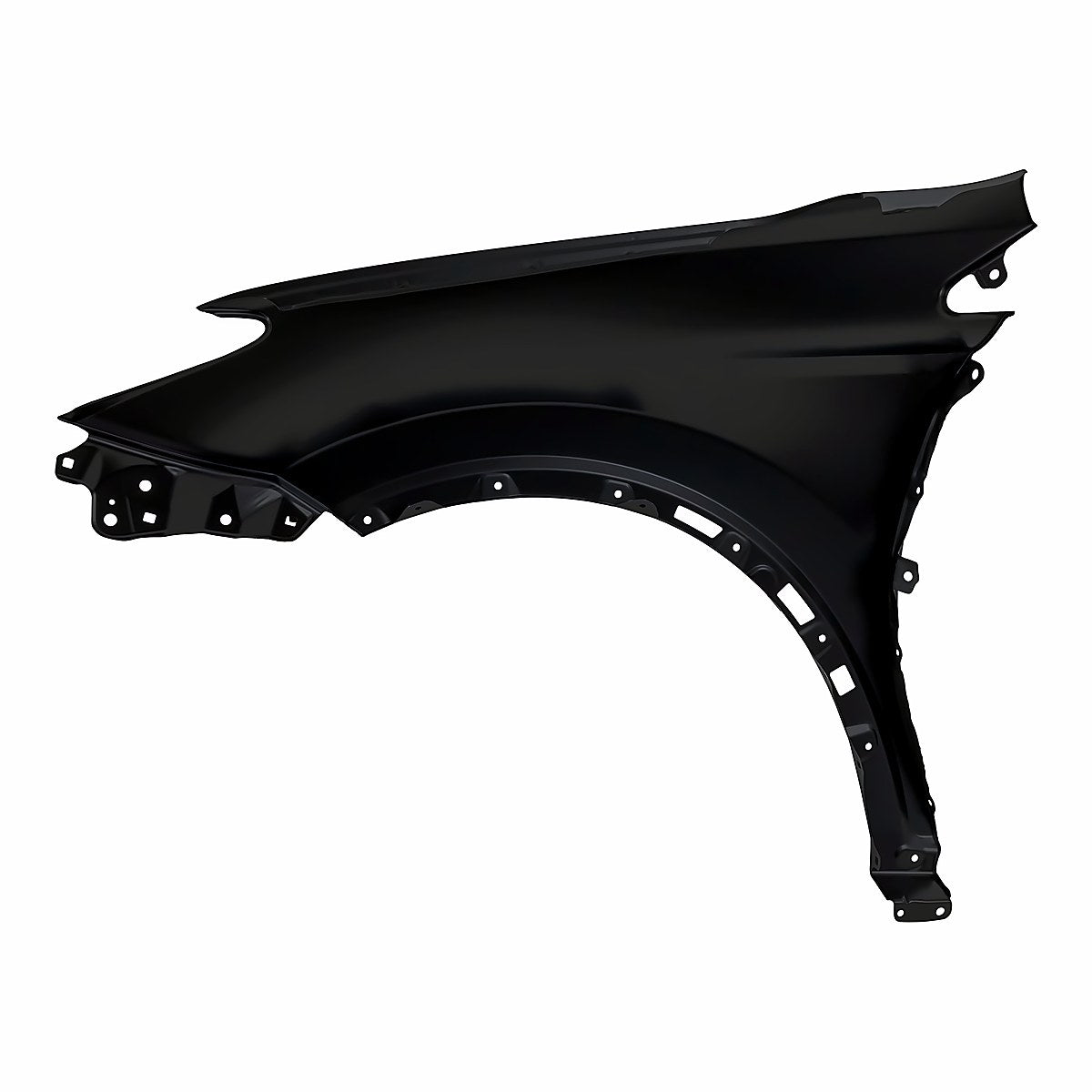 2013-2018 Toyota Rav4 Fender Front Passenger Side With Moulding Hole North America Built – Back View (TO1241244)