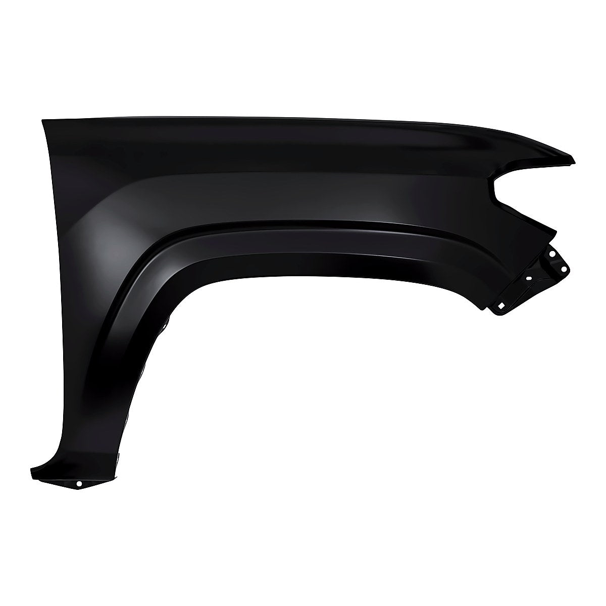 2016-2023 Toyota Tacoma Fender Front Passenger Side Without Moulding Hole – Front View (TO1241261)