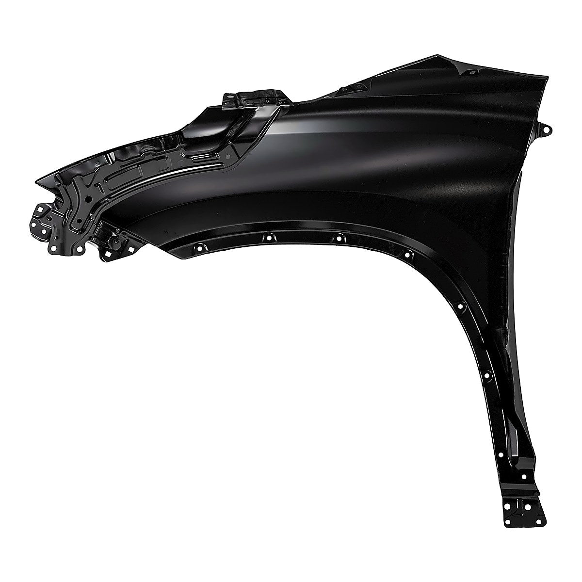 2020-2025 Toyota Highlander Fender Front Passenger Side Aluminium Std/Hyb Model – Back View (TO1241277)