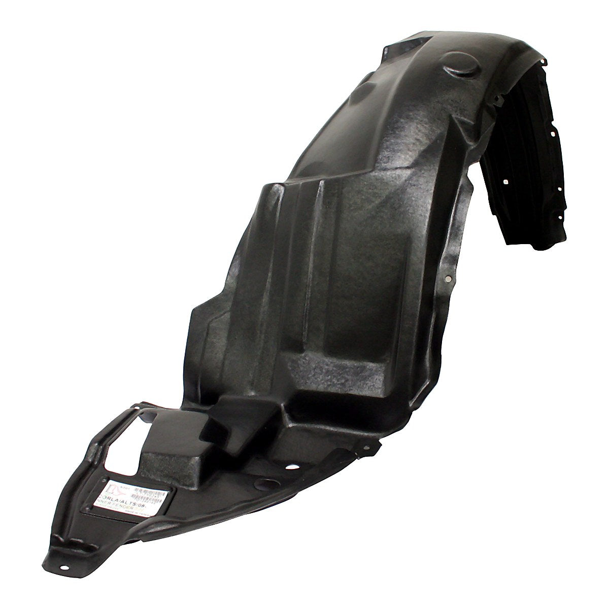 2009-2010 Toyota Corolla_Sedan Fender Liner Driver Side – Side View (TO1248149)