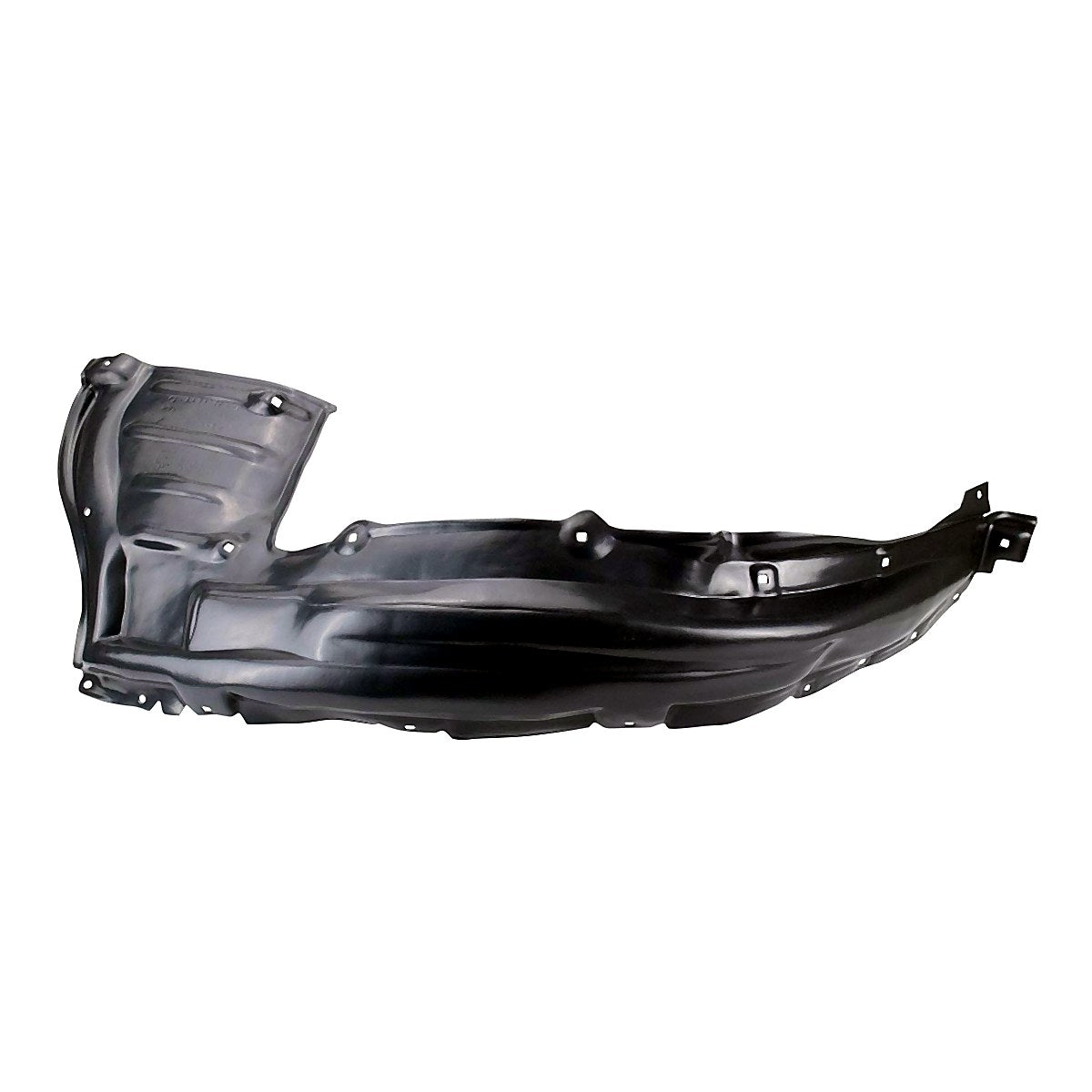 2014-2021 Toyota Tundra Fender Liner Front Driver Side Rear Section Without Cold Climate Spec – Front View (TO1248190)