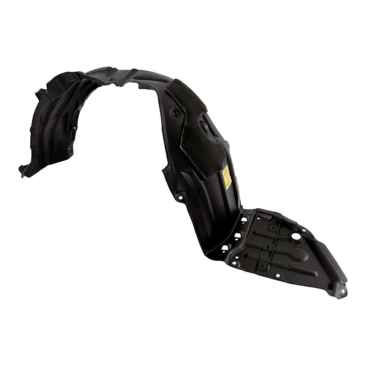 2017-2019 Toyota Prius_Prime Fender Liner Front Driver Side With Insulation Foam – Side View (TO1248217)