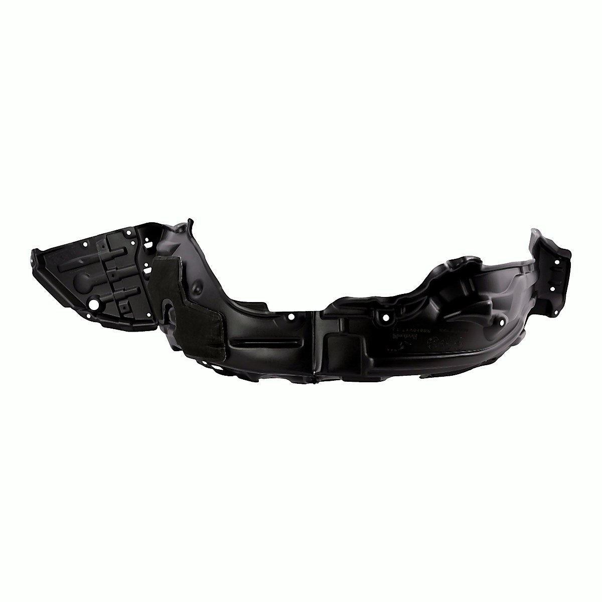 2017-2019 Toyota Prius_Prime Fender Liner Front Driver Side With Insulation Foam – Side View (TO1248217)