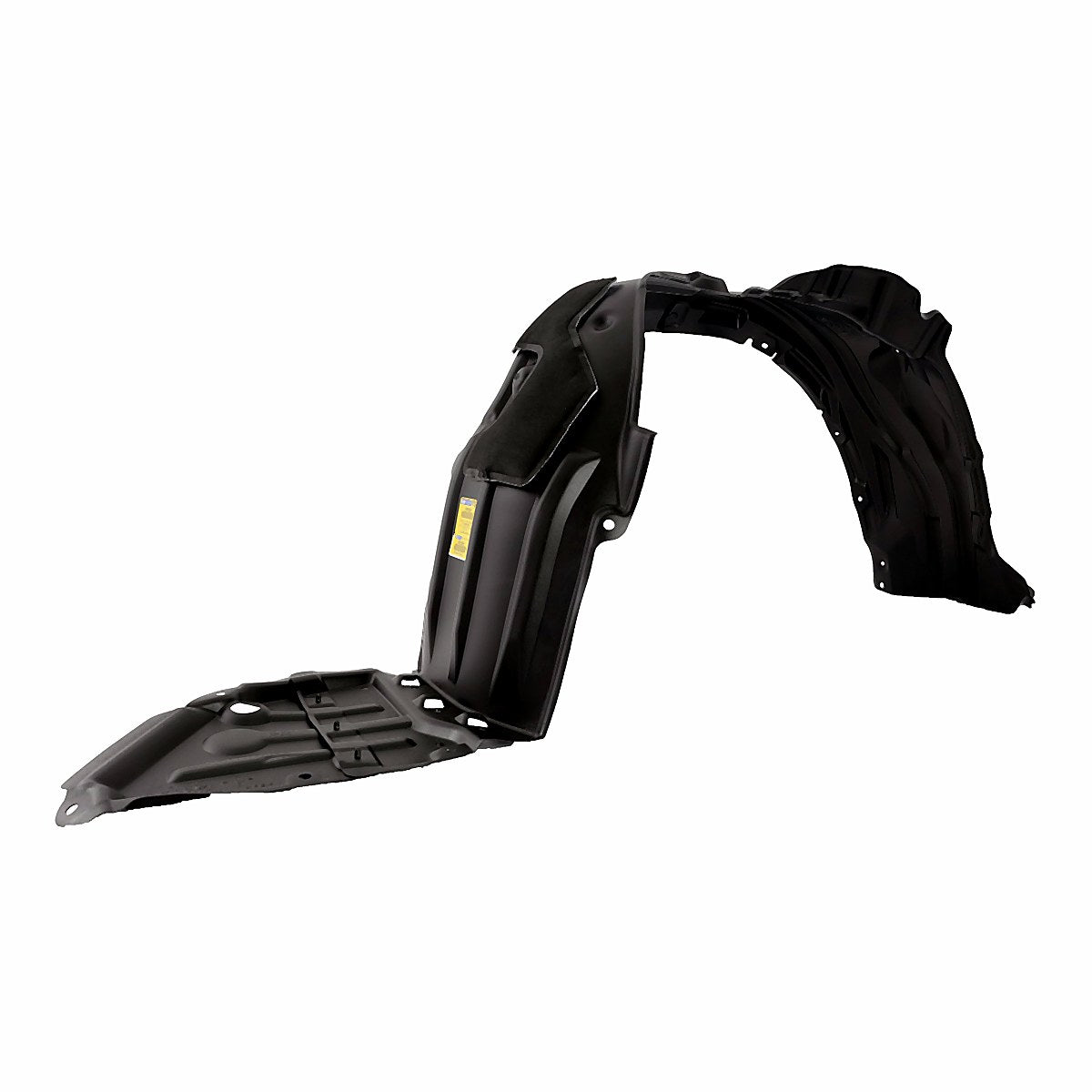 2017-2019 Toyota Prius_Prime Fender Liner Front Passenger Side With Insulation Foam – Side View (TO1249217)