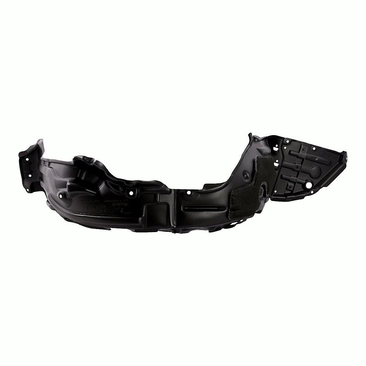 2017-2019 Toyota Prius_Prime Fender Liner Front Passenger Side With Insulation Foam – Side View (TO1249217)