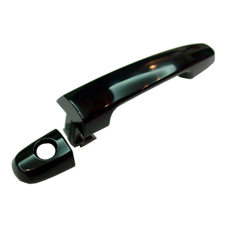 2001-2007 Toyota Highlander Door Handle Front Driver Side/Passenger Side Outer With Keyhole (Smooth Black) – TO1310136