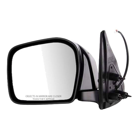 2001-2004 Toyota Tacoma Door Mirror Driver Side Power Black_TO1320163