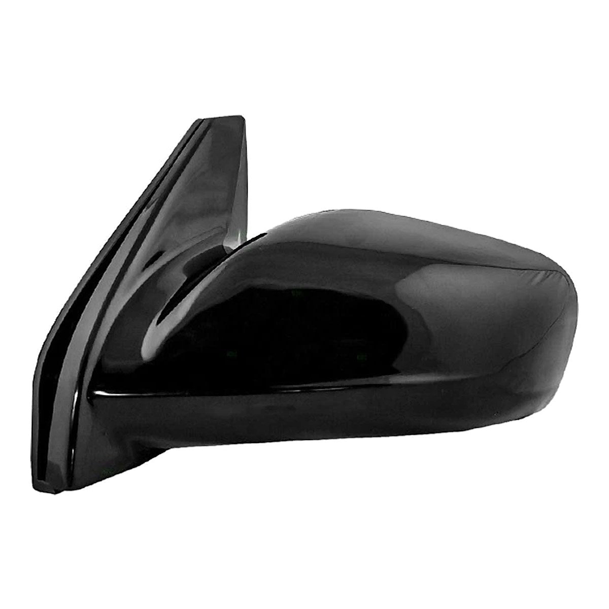 2003-2008 Toyota Matrix Door Mirror Driver Side Manual Non-Foldaway Gloss Black Ptm_TO1320206-4