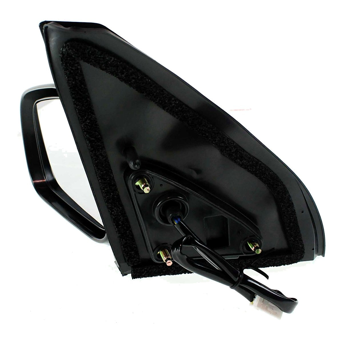 2003-2008 Pontiac Vibe Door Mirror Driver Side Power Non-Foldaway Gloss Black Ptm_TO1320207-2
