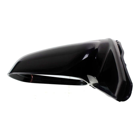 2003-2008 Pontiac Vibe Door Mirror Driver Side Power Non-Foldaway Gloss Black Ptm_TO1320207-4