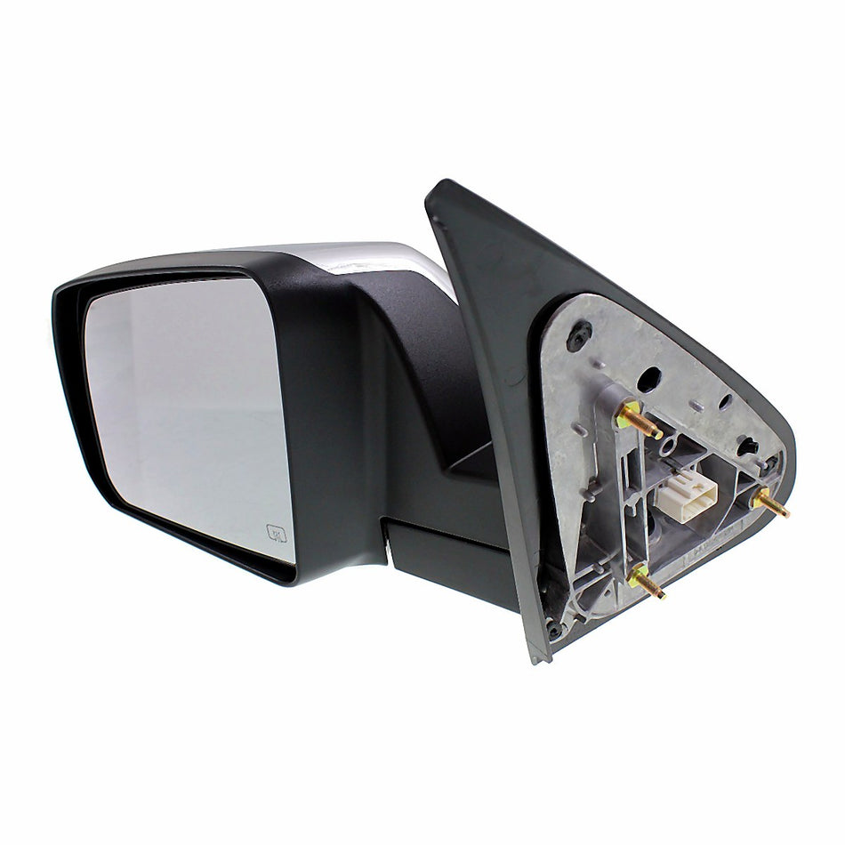2014-2021 Toyota Tundra Door Mirror Driver Side Power Heated Chrome Std Style_TO1320304-2