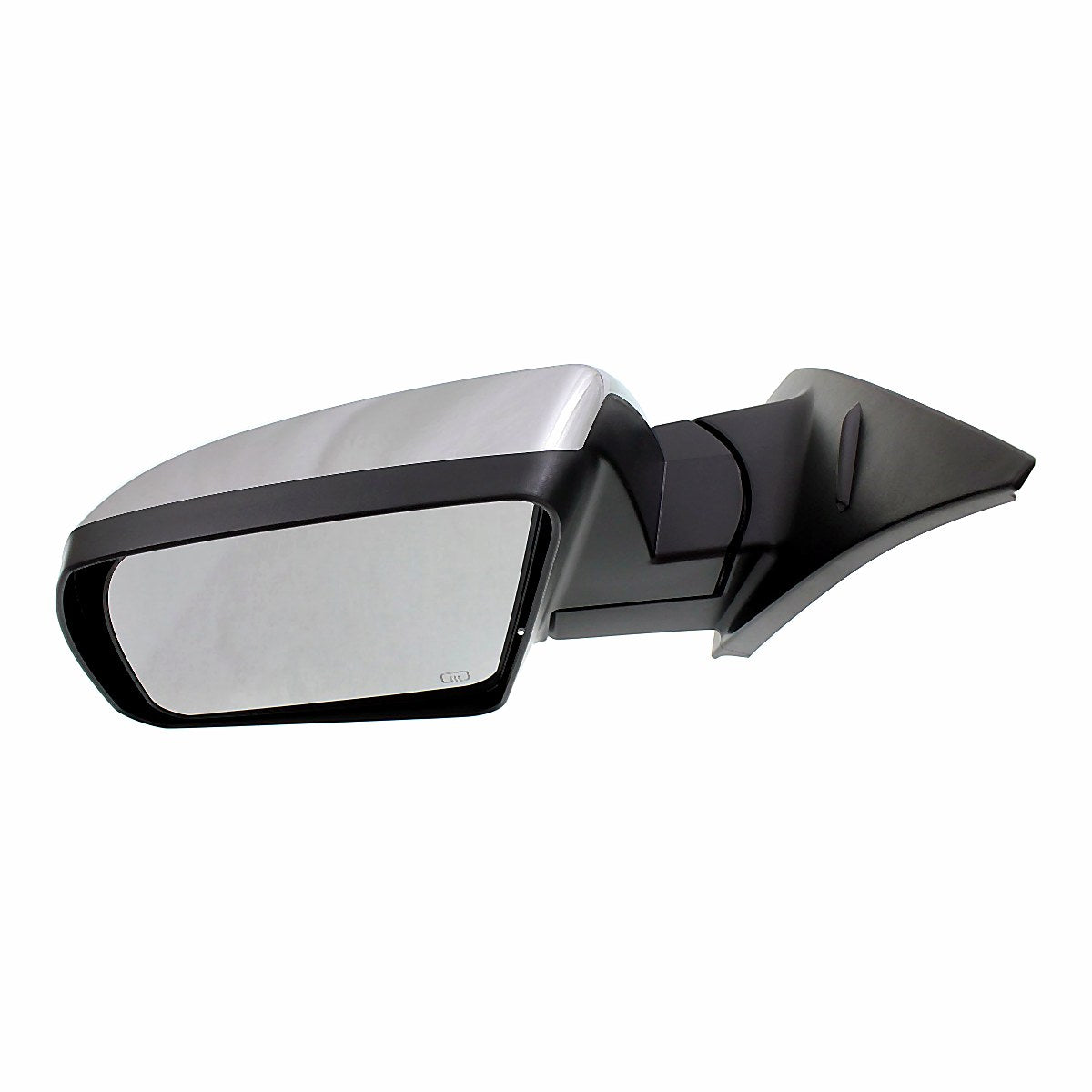 2014-2021 Toyota Tundra Door Mirror Driver Side Power Heated Chrome Std Style_TO1320304-3