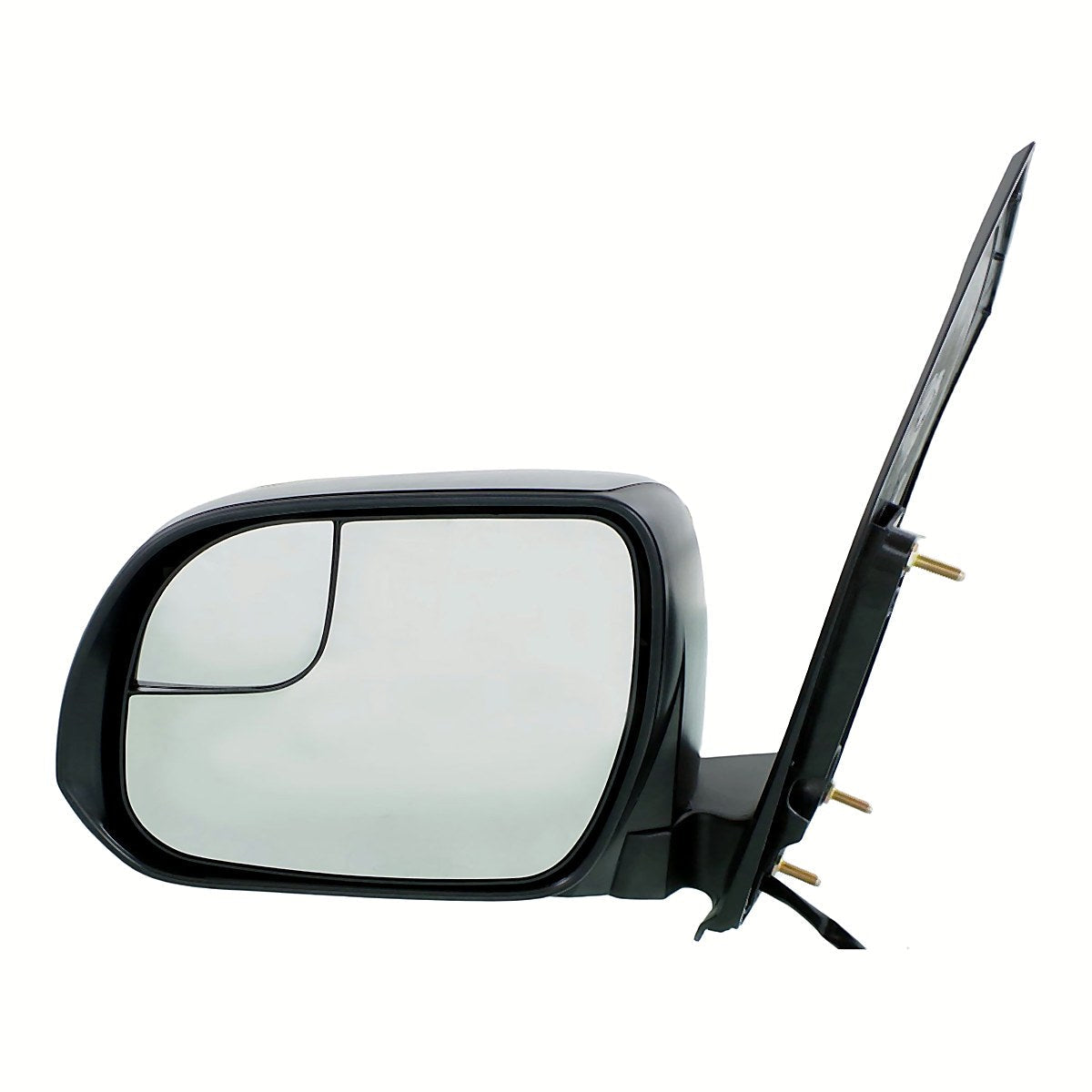 2015-2020 Toyota Sienna Door Mirror Driver Side Power Textured With Spotter Glass Without Blind Spot/Heat_TO1320338