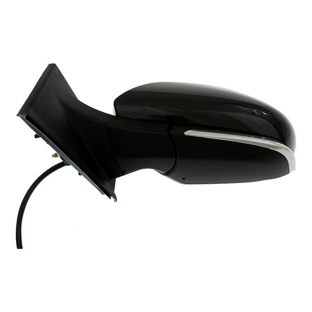 2016-2022 Toyota Prius Door Mirror Driver Side Power Heated Without Blind Spot Matte Black Cover_TO1320354-4
