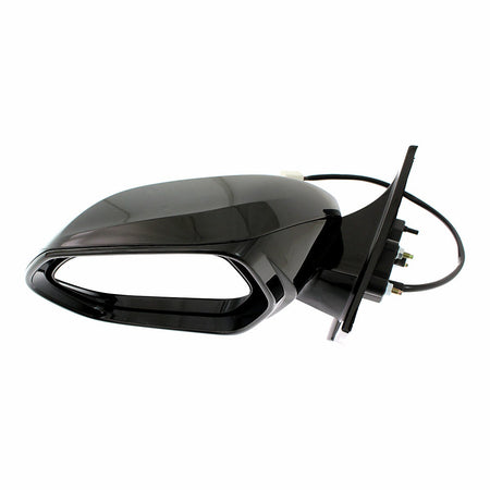 2016-2022 Toyota Prius Door Mirror Driver Side Power Heated Gloss Black Cover Without Blind Spot_TO1320355-3