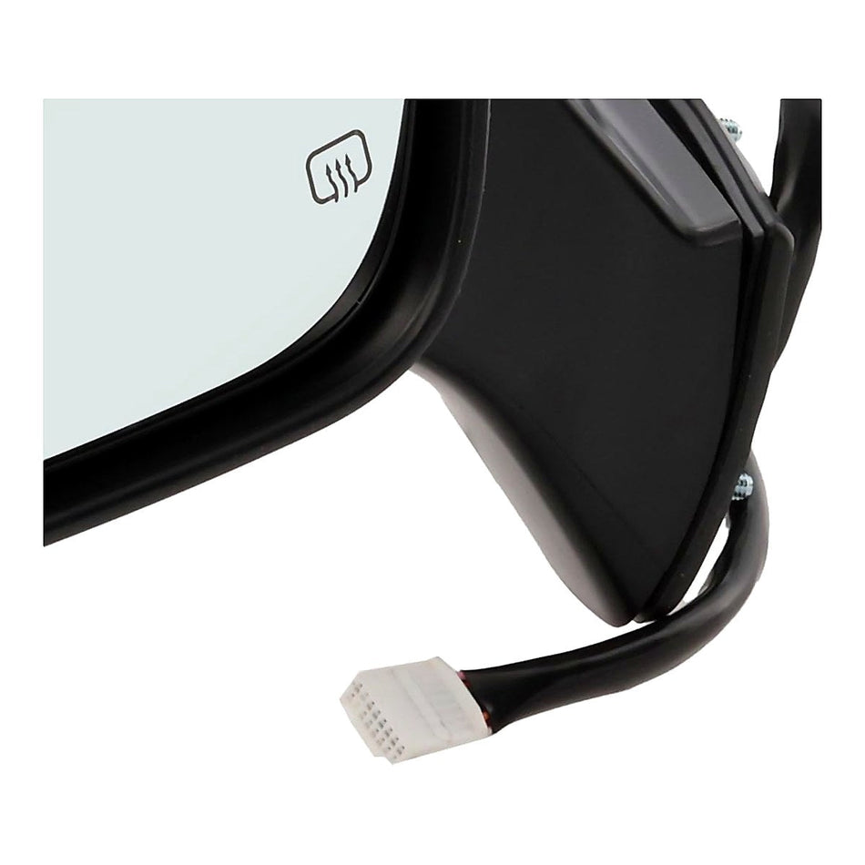 2023-2025 Toyota Highlander Hybrid Door Mirror Driver Side - side angle, Part TO1320440