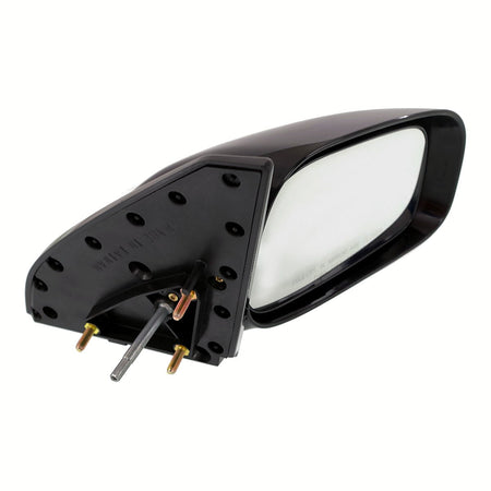 2003-2008 Toyota Matrix Door Mirror Passenger Side Manual Non-Foldaway Gloss Black Ptm_TO1321206-2