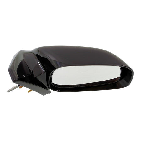 2003-2008 Toyota Matrix Door Mirror Passenger Side Manual Non-Foldaway Gloss Black Ptm_TO1321206-4