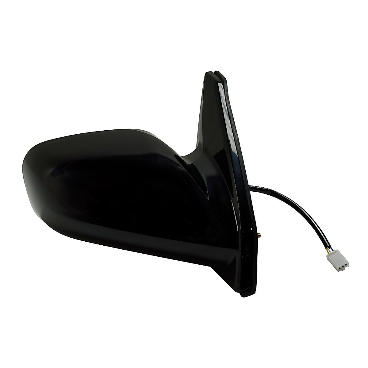 2003-2008 Pontiac Vibe Door Mirror Passenger Side Power Non-Foldaway Gloss Black Ptm_TO1321207-5